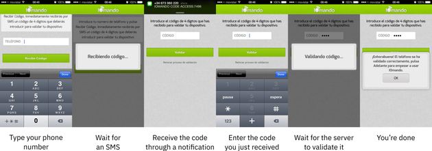 iomando app 2.0 — passwordless